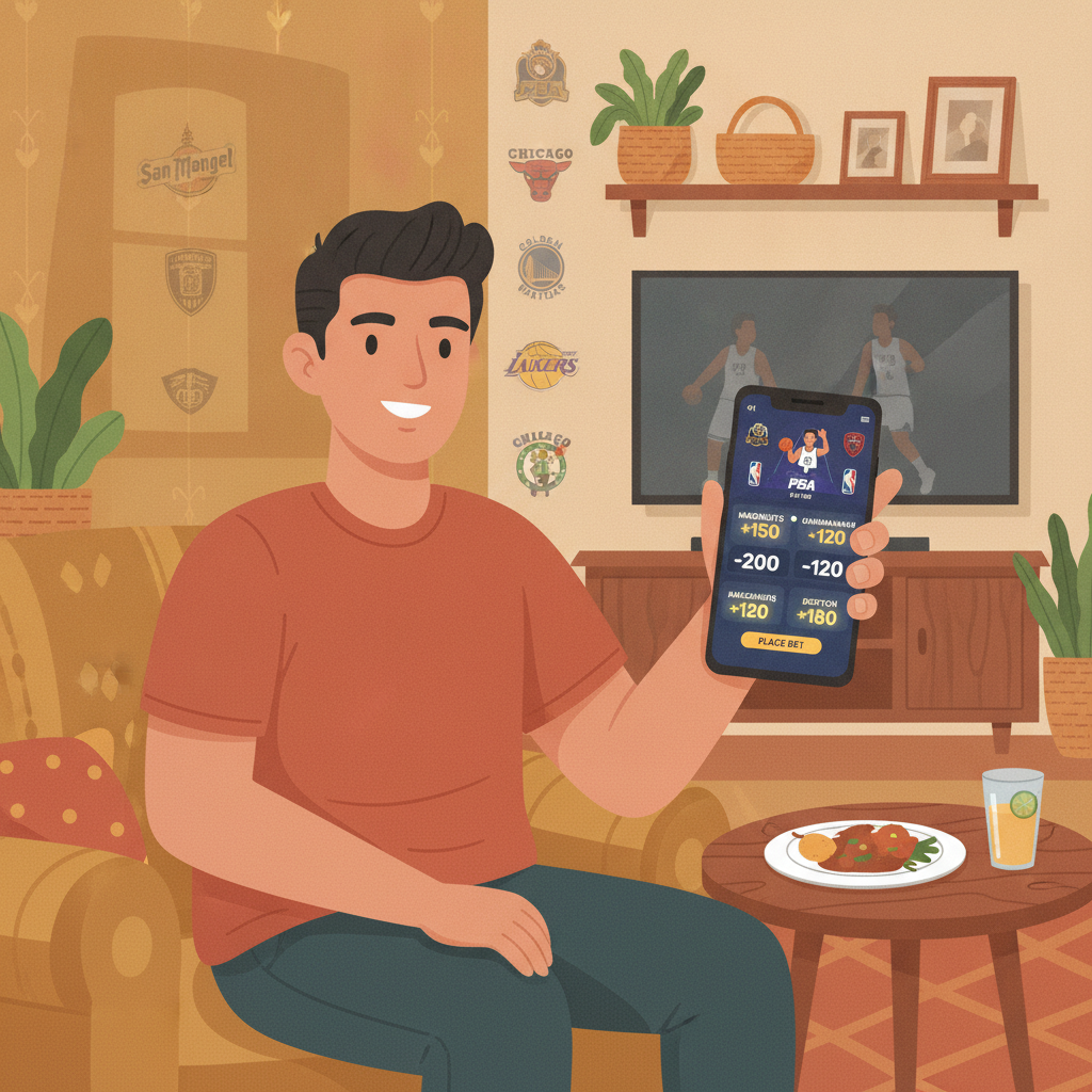 Illustration: How to Bet on PBA and NBA Using Viper Play Sportsbook